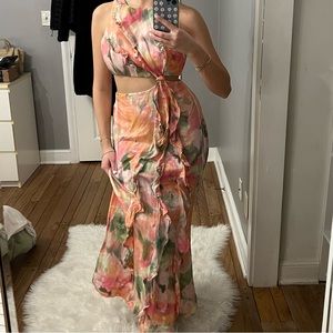 Significant other maxi cutout dress